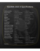 Geometric Future Комплект вентилатори Fan Pack 3-in-1 140 mm - Squama 2503W-14 White