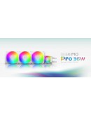 Geometric Future водно охлаждане Water Cooling - Eskimo Pro 360 White - Addressable RGB, LGA1851/AM5