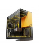 Geometric Future кутия Case EATX - Model 5 Black/Yellow - 5 x 140 mm aRGB fans included