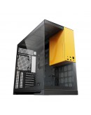 Geometric Future кутия Case EATX - Model 5 Black/Yellow - 5 x 140 mm aRGB fans included