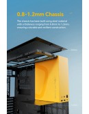 Geometric Future кутия Case EATX - Model 5 White - 5 x 140 mm aRGB fans included