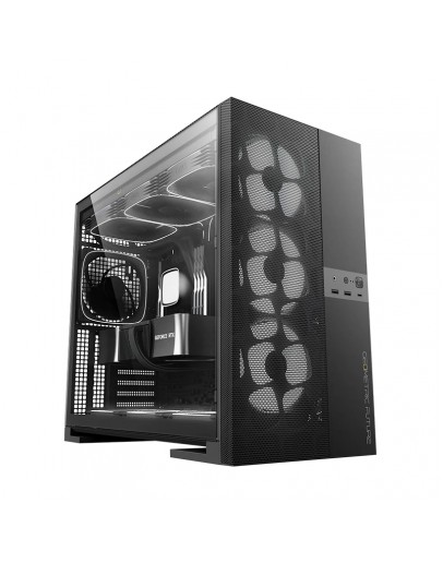 Geometric Future кутия Case EATX - Model 5 Vent Black - 5 x 140 mm aRGB fans included