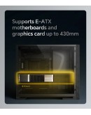 Geometric Future кутия Case EATX - Model 5 Vent White - 5 x 140 mm aRGB fans included