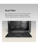 Geometric Future кутия Case EATX - Model 5 Vent White - 5 x 140 mm aRGB fans included