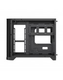 Gamemax кутия Case mATX - HYPE-M Black - 3 x 120 mm Addressable RGB fans