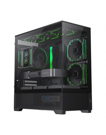Gamemax кутия Case EATX - Vista 2 MB - 3 x 120 mm Addressable RGB