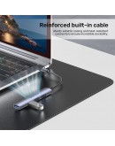 Unitek хъб USB3.0/2.0 HUB 4 port - USB-C input - H1208B