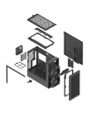 HAVN кутия Case E-ATX - BF 360 Flow Black
