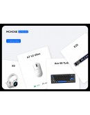 MCHOSE геймърска механична клавиатура Gaming Mechanical Keyboard Ace 68 Turbo - 16K, Mount Tai Magnetic Switch GT [Tactile] (English US), Black