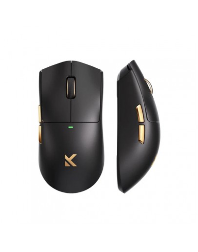MCHOSE професионална геймърска мишка K7 Ultra Black - Wireless Gaming Mouse - Dual 8K, Omron Mechanical, Magnetic Charging Dock