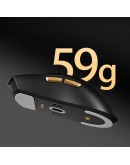 MCHOSE професионална геймърска мишка K7 Ultra Black - Wireless Gaming Mouse - Dual 8K, Omron Mechanical, Magnetic Charging Dock