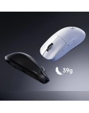 MCHOSE професионална геймърска мишка L7 Ultra Plus White - Wireless Gaming Mouse - Dual 8K, Kailh Optical