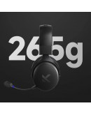 MCHOSE безжични геймърски слушалки Wireless Gaming Headphones - V9 Pro Steel Black - Bluetooth , 2.4G