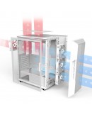 Zalman кутия Case ATX - i3 NEO ARGB White - Mesh, aRGB, Tempered Glass