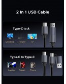 Orico външна кутия за диск/докинг станция Storage - Case/Docking Station - M.2 NVMe/NGFF - IT18C3-GY