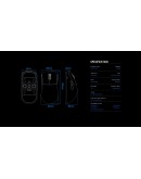 Lamzu професионална геймърска мишка INCA 8K - Wireless Gaming Mouse - White