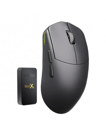 Lamzu професионална геймърска мишка MAYA X 8K - Wireless Gaming Mouse - Black