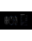 Lamzu професионална геймърска мишка MAYA X 8K - Wireless Gaming Mouse - Black