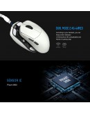 Lamzu професионална геймърска мишка MAYA X 8K - Wireless Gaming Mouse - Purple Shadow