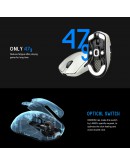 Lamzu професионална геймърска мишка MAYA X 8K - Wireless Gaming Mouse - Purple Shadow