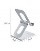 Orico стойка за телефон или таблет за бюро Phone/Tablet Holder - LST-S1-SV-BP