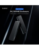 Orico външна кутия за диск Storage - Case - M.2 NVMe M-key 10 Gbps - M2PV-C3-BK-BP
