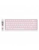 Madlions професионална геймърска механична клавиатура Professional Gaming Mechanical Keyboard MAD 68 HE Flagship V2 - 8K, Magnetic Amber Pro Switches - White