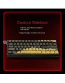 Madlions професионална геймърска механична клавиатура Professional Gaming Mechanical Keyboard MAD 68 HE Flagship V2 - 8K, Magnetic Amber Pro Switches - White