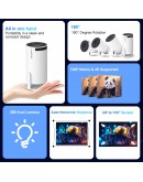 MagCubic преносим мултимедиен проектор Portable Multimedia Projector HY300 Pro - 4K, Android 11, Wi-Fi, Bluetooth 5.0