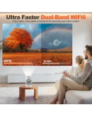 MagCubic преносим мултимедиен проектор Portable Multimedia Projector HY300 Ultra - 4K, Android 11, Wi-Fi 6, Bluetooth 5.4