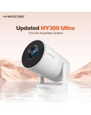 MagCubic преносим мултимедиен проектор Portable Multimedia Projector HY300 Ultra - 4K, Android 11, Wi-Fi 6, Bluetooth 5.4