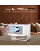 MagCubic преносим мултимедиен проектор Portable Multimedia Projector HY350MAX - 8K, Android 14, Wi-Fi 6, Bluetooth 5.4