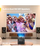 MagCubic преносим мултимедиен проектор Portable Multimedia Projector HY450C - 8K, Android 11, Wi-Fi 6, Bluetooth 5.4