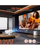 MagCubic преносим мултимедиен проектор Portable Multimedia Projector HY450MAX - 8K, Android 14, Wi-Fi 6, Bluetooth 5.4