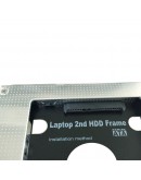 Makki тънко кади за лаптоп Laptop Caddy 9.5mm SATA3 with LED/switch MAKKI-CADDY-95-LS