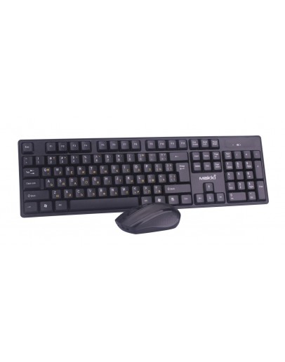 Makki Безжична Клавиатура+Мишка кирилизирана Keyboard+Mouse Wireless 2.4G BG - MAKKI-KBX-008