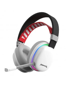 Marvo безжични геймърски слушалки Gaming Headphones Monka Echo RS - Bluetooth, 2.4G, RGB - MARVO-HG9070W