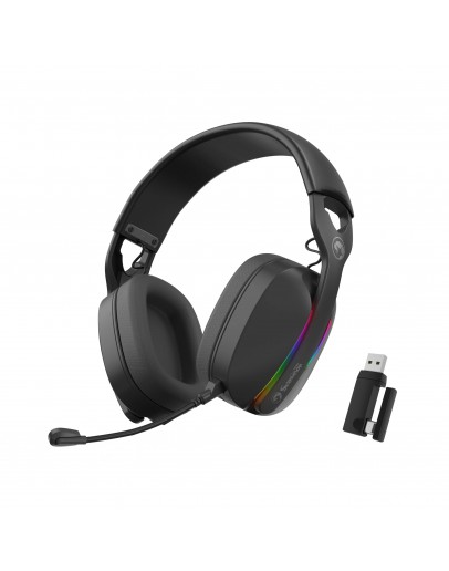 Marvo безжични геймърски слушалки Gaming Headphones Pulz 70W - Bluetooth, 2.4G - MARVO-HG9086W