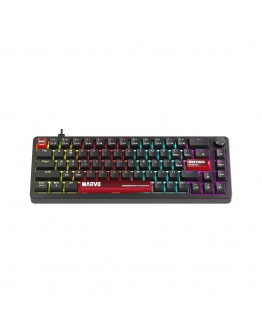 Marvo геймърска механична клавиатура Gaming Mechanical Keyboard Arma 67 KG935 - 1K, TNT Peach Switches [Linear], (English US)