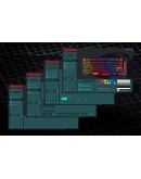 Marvo геймърска механична клавиатура Gaming Mechanical Keyboard Arma 82 KG936 - 1K, TNT Peach Switches [Linear], (English US)