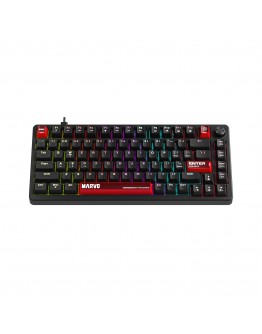 Marvo геймърска механична клавиатура Gaming Mechanical Keyboard Arma 82 KG936 - 1K, TNT Peach Switches [Linear], (English US)
