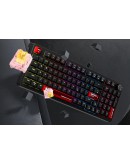 Marvo геймърска механична клавиатура Gaming Mechanical Keyboard Arma 98 KG937 - 1K, TNT Peach Switches [Linear], (English US)