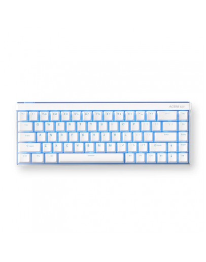 MCHOSE геймърска механична клавиатура Gaming Mechanical Keyboard Ace 68 Air - 8K, Mount Tai Magnetic Switch GT [Tactile] (English US), White