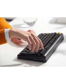 MCHOSE геймърска механична клавиатура Wireless Gaming Mechanical Keyboard MC-K99 V3 - Icy Creamsicle Switch [Linear] (English US), Glacier Gradient