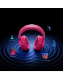 MCHOSE безжични геймърски слушалки Wireless Gaming Headphones - X9 White - Bluetooth , 2.4G