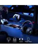 MCHOSE безжични геймърски слушалки Wireless Gaming Headphones - X9 White - Bluetooth , 2.4G