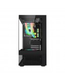 1stPlayer кутия Case ATX - MIKU Mi7-A Black - Reversed fans included
