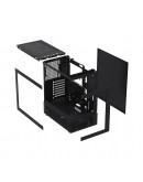 1stPlayer кутия Case ATX - MIKU Mi7-A Black - Reversed fans included