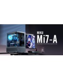 1stPlayer кутия Case ATX - MIKU Mi7-A White - Reversed fans included