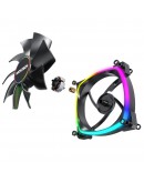 Montech вентилатор AX140 PWM, Fan 140mm, ARGB, Black